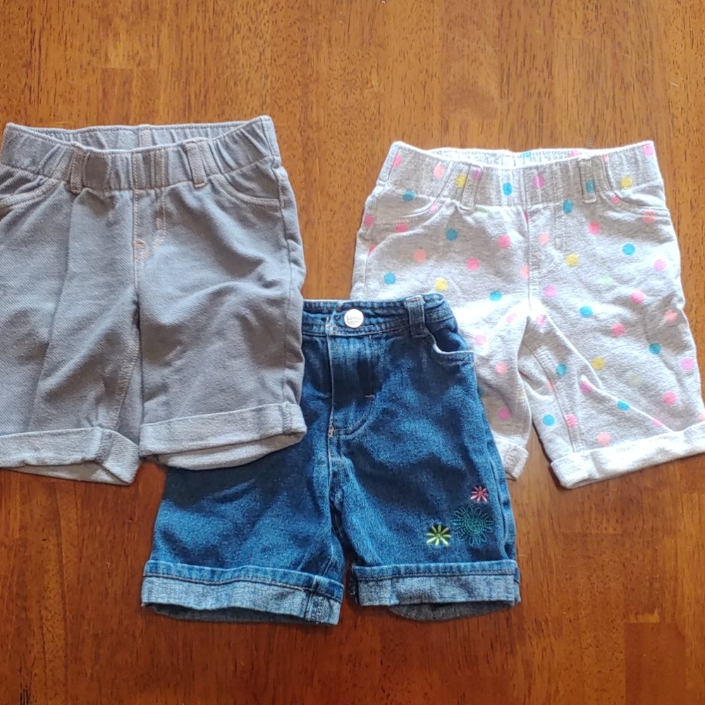 Girls 4t shorts bundle